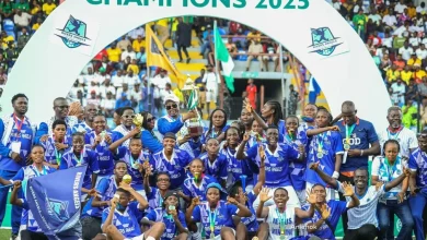 Rivers Angels celebrated their victory