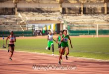 27th NUGA Games women 100m finals won by TASUED’s Kehinde Olanrewaju