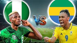 Super Eagles of Nigeria vs Gabon.